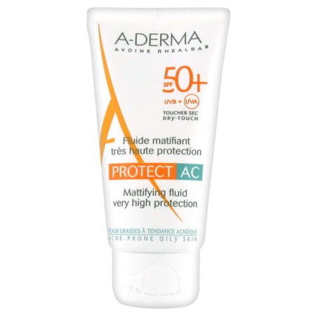 A-derma protect fluide ac spf50+