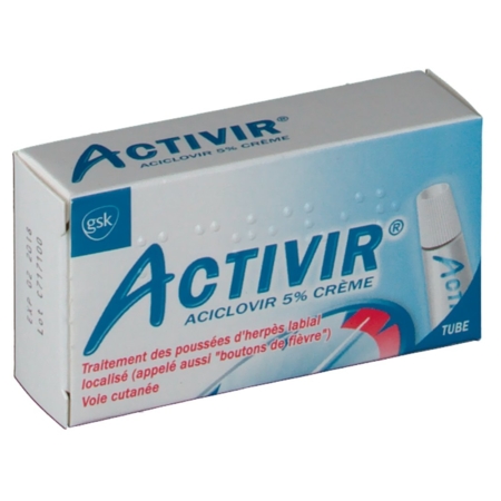 Aciclovir creme prix france