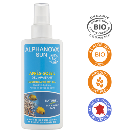 Alphanova Sun - Spray Après Soleil Bio, 125 ml