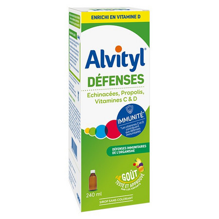 Alvityl Défenses Sirop, 240 ml