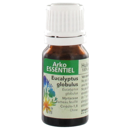 Arko essentiel he bio eucalyptus, 10 ml d'huile essentielle