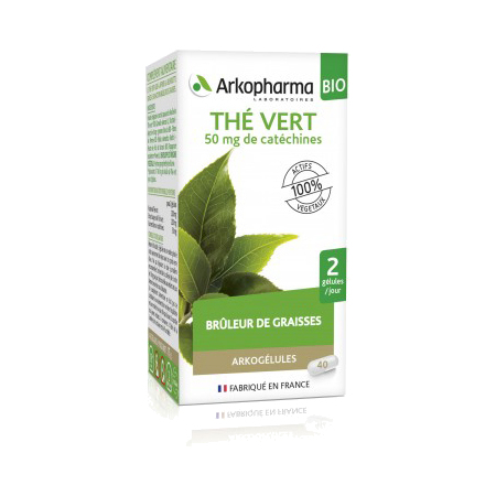  Arkogélules® BIO Thé vert, 40 Gélules