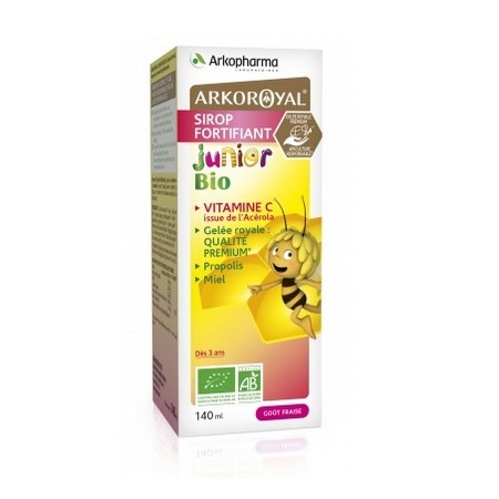 Arkopharma Arkoroyal Junior sirop fortifiant bio, 140 ml