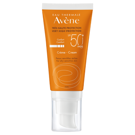 Avène crème solaire peaux sensibles sans parfum SPF50 50 ml