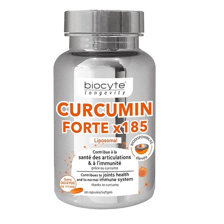 Biocyte longevity Curcumin Forte x185 Liposomal, 30 capsules