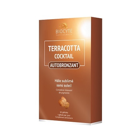 Biocyte Terracotta Cocktail autobronzant, 30 gélules