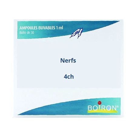 Boiron nerfs 4ch, 30 ampoules buvables