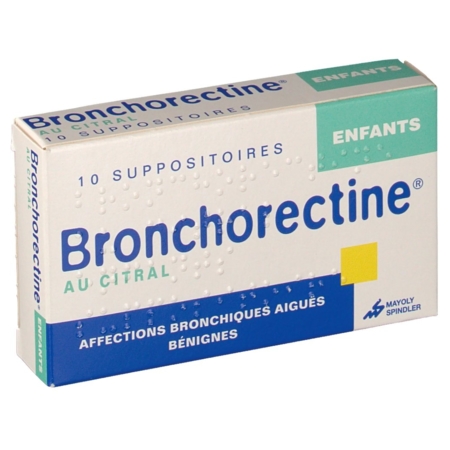 Bronchorectine Au Citral Enfants Prix Notice Effets Secondaires Posologie Suppositoire