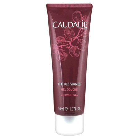 Caudalie gel douche the des vignes, 50 ml de savon liquide