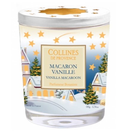 Collines de Provence Bougie Macaron Vanille