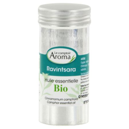 Comptoir aroma he bio ravintsara fl, 10 ml d'huile essentielle