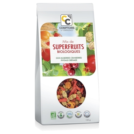 Comptoirs & Compagnies Mix de Superfruits Biologiques, 125 g