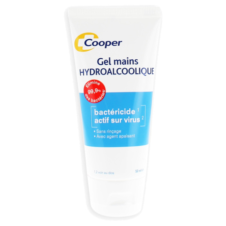 Cooper Gel Mains Hydralcoolique, 50 ml