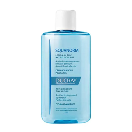 Ducray Squanorm Lotion Antipelliculaire Au Zinc Flacon, 200 ml