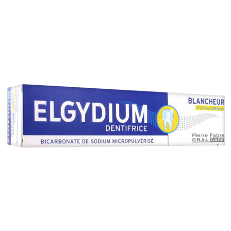 Elgydium dent blancheur citron 75ml