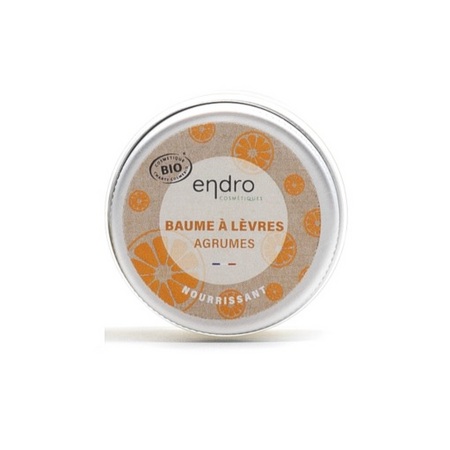 Endro Baume à lèvres - Agrumes, 15 ml