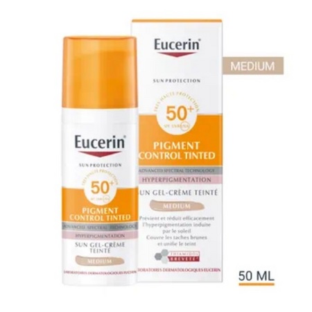Eucerin Sun Pigment control Gel crème teintée SPF 50+