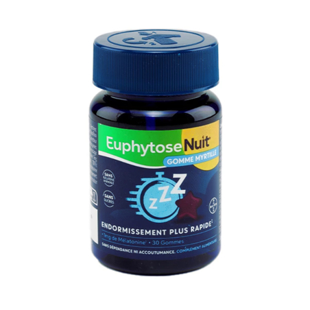 Euphytose Nuit myrtille, 30 gommes