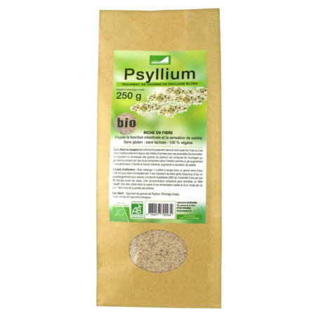 Exopharm psyllium tegument blond sachet, 250 g de tisane en vrac