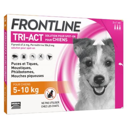 FRONTLINE TRI ACT CHIEN S PIP3