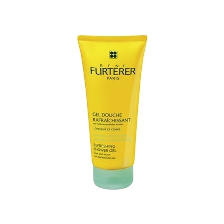 Furterer solaire gel douche rafraichissant, 200 ml de savon liquide