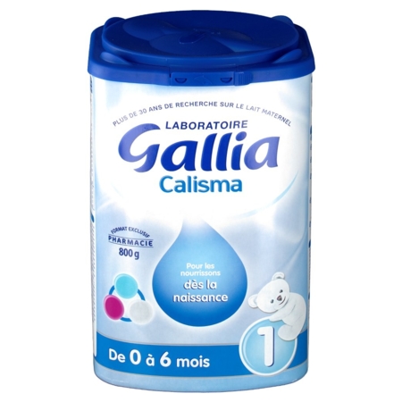 Gallia Calisma Lait 1er Age 800g - Paraphamadirect