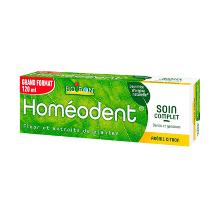 Homéodent Soin Complet Dents et Gencives Arôme Citron, 120 ml