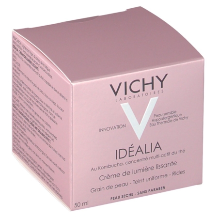 Vichy idealia crème de lumière lissante peaux sèches 50 ml