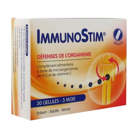 Immunostim vitamine c defense organisme, 30 gélules