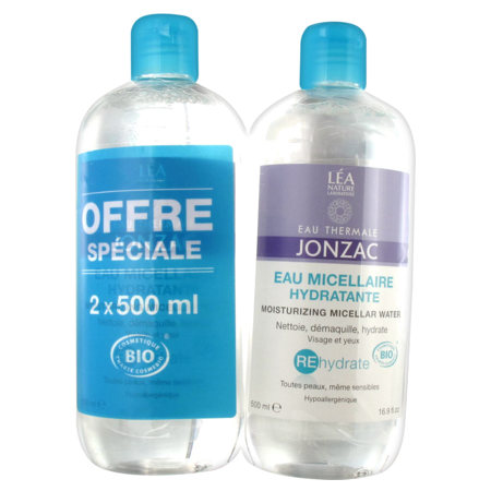 Jonzac rehydrate eau micellaire 2x500ml