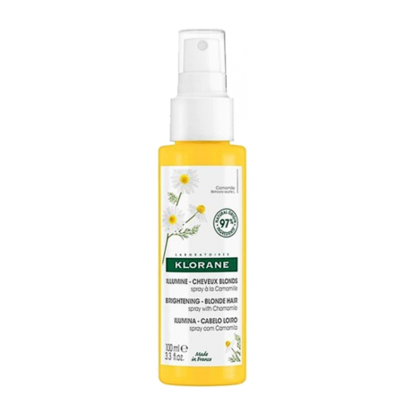 Klorane Illumine Cheveux Blonds Spray à la Camomille, 100 ml