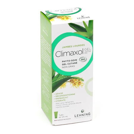 Lehning Climaxol Gel jambes lourdes Bio, 125 ml