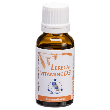 Lereca Vitamine D3 Gouttes, 20 ml