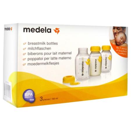 Biberons de lait maternel Medela 150 ml CF. 3 pièces 