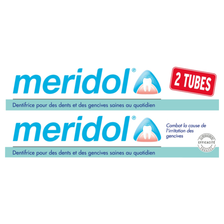 Meridol Dentifrice, Lot de 2 Tubes