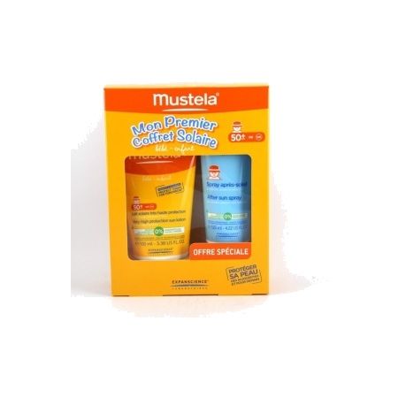 Prix De Mustela Coffret Creme Solaire Protectrice Spf 50 Bebe 100ml Spray Apres Soleil Hydratant Mustela 125ml Avis Conseils