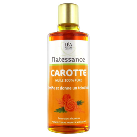 Natessance huile de carotte, 100 ml