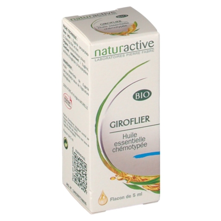 Naturactive he bio giroflier, 5 ml d'huile essentielle