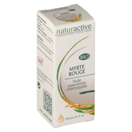 Naturactive he bio myrte rouge, 5 ml d'huile essentielle