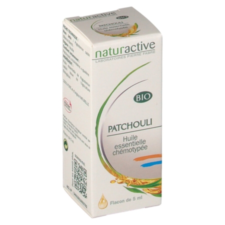 Naturactive he bio patchouli, 5 ml d'huile essentielle