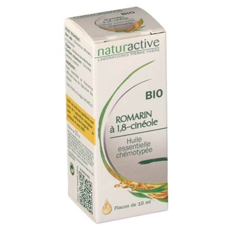 Naturactive he bio romarin cineole, 10 ml d'huile essentielle