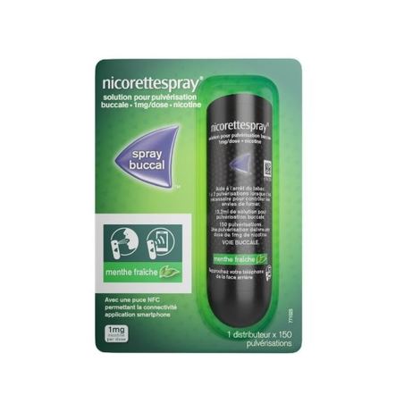 Nicorette Spray Buccal 1mg / dose