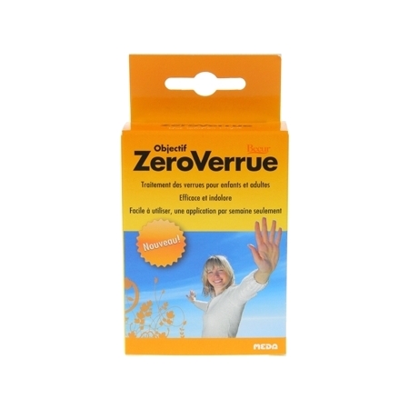 Objectif zeroverrue solution verrucide, 5 ml