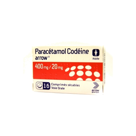 mg paracetamol 400 mg/20 CODEINE 400 : PARACETAMOL ARROW mg notice prix,