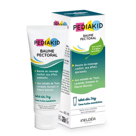 Pediakid Baume Pectoral, 40 ml