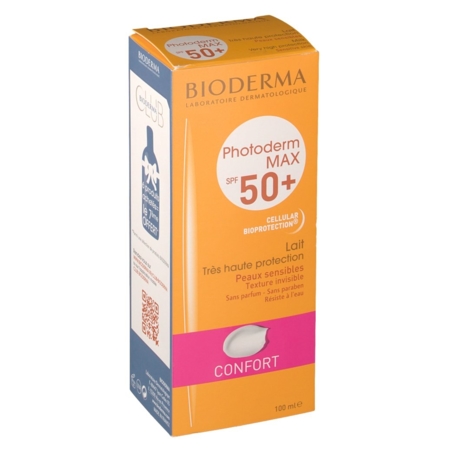 Bioderma photoderm max lait spf 50+/uva38 100ml