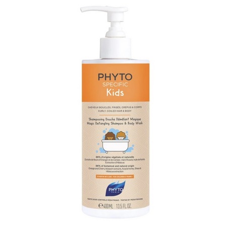Phyto Phytospecific Kids Shampoing douche démêlant magique, 400 ml