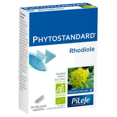 Phytostandard Rhodiole, 20 Gélules