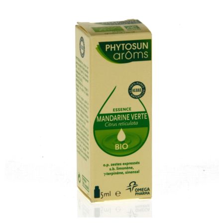 Phytosun arôms huiles essentielles mandarine verte bio 5 ml