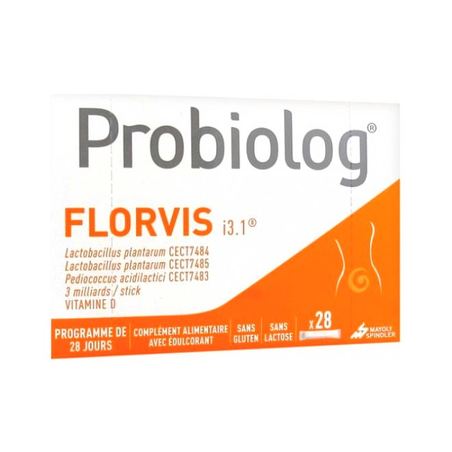 Probiolog Florvis Poudre, 28 sachets